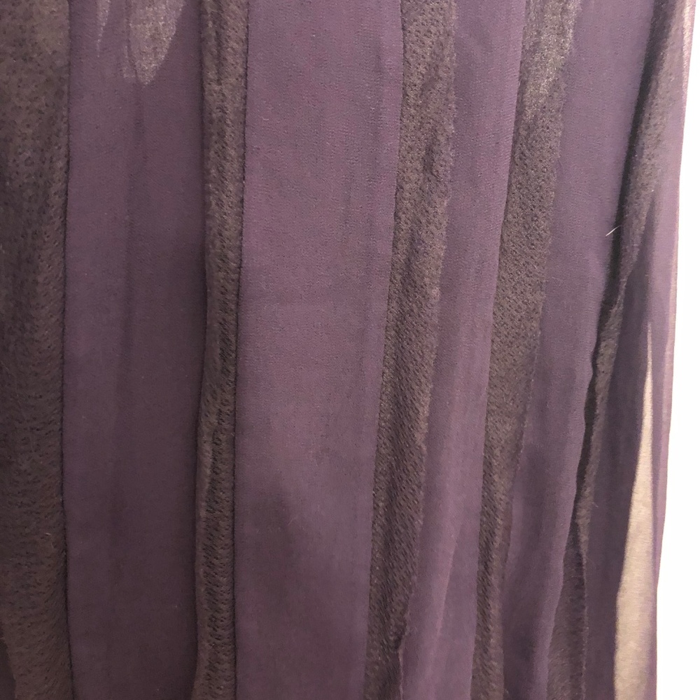 Purple Razor back tank top - Picture 2 of 4